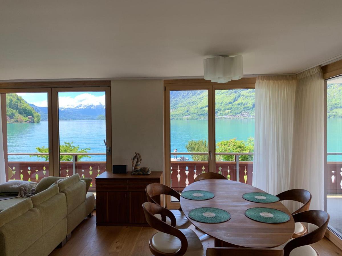 Seehaus Lake View 3-Bedroom Apartment Iseltwald Exterior photo